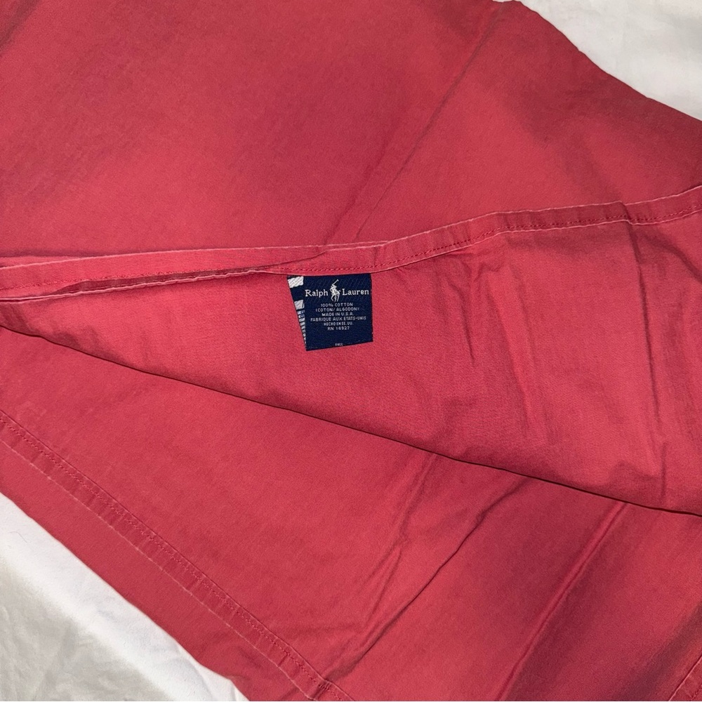 Vintage Ralph Lauren flat sheet